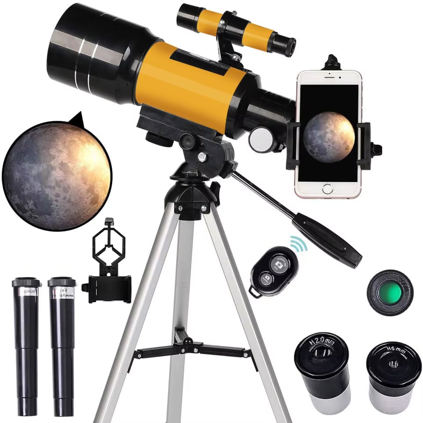 Astrobupy Telescopios para Niños