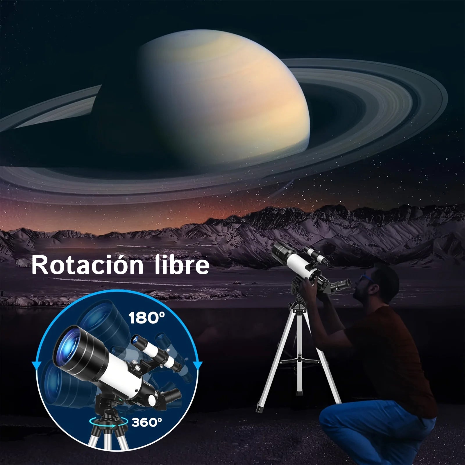 Astrobupy Telescopios para Niños