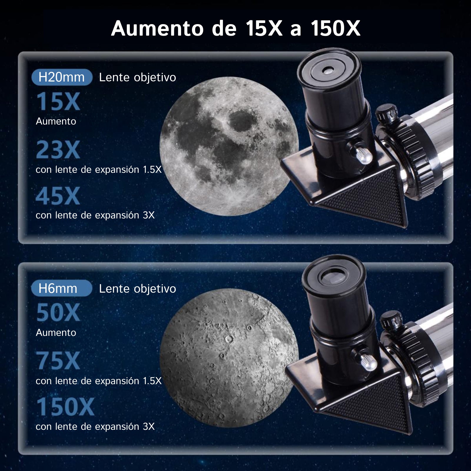 Astrobupy Telescopios para Niños