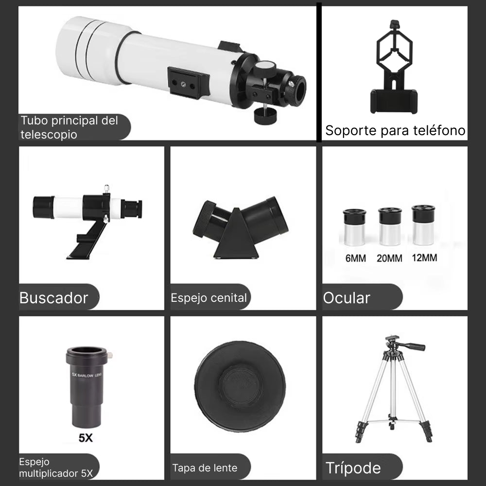 Astrogazeir Telescopios Para Principiantes