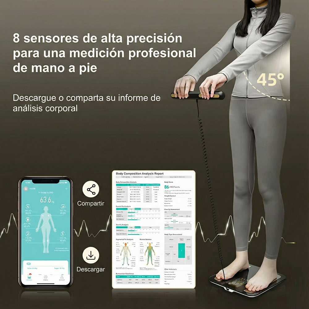 FitgMazz Bascula Bioimpedancia