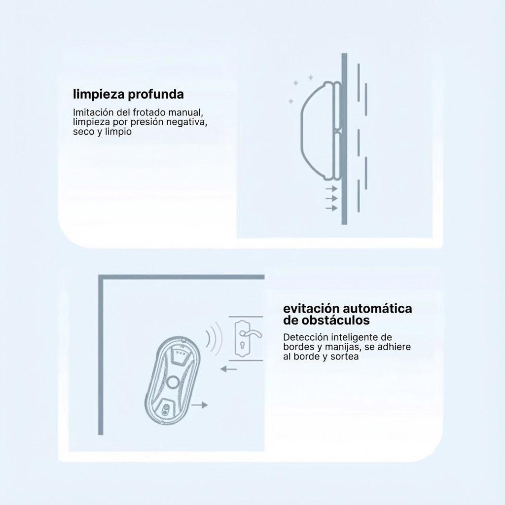 GlidePex Robot Limpiacristales