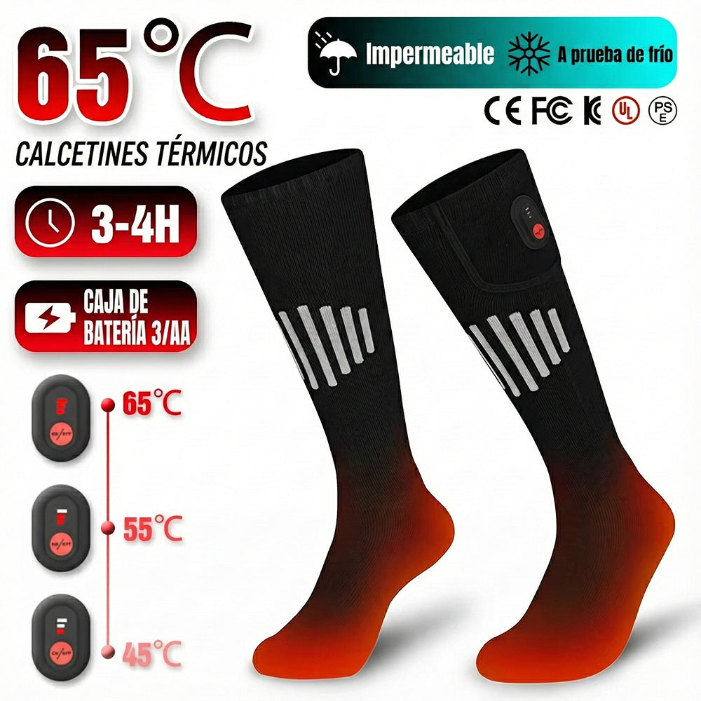 HetFosox Calcetín Calefactable