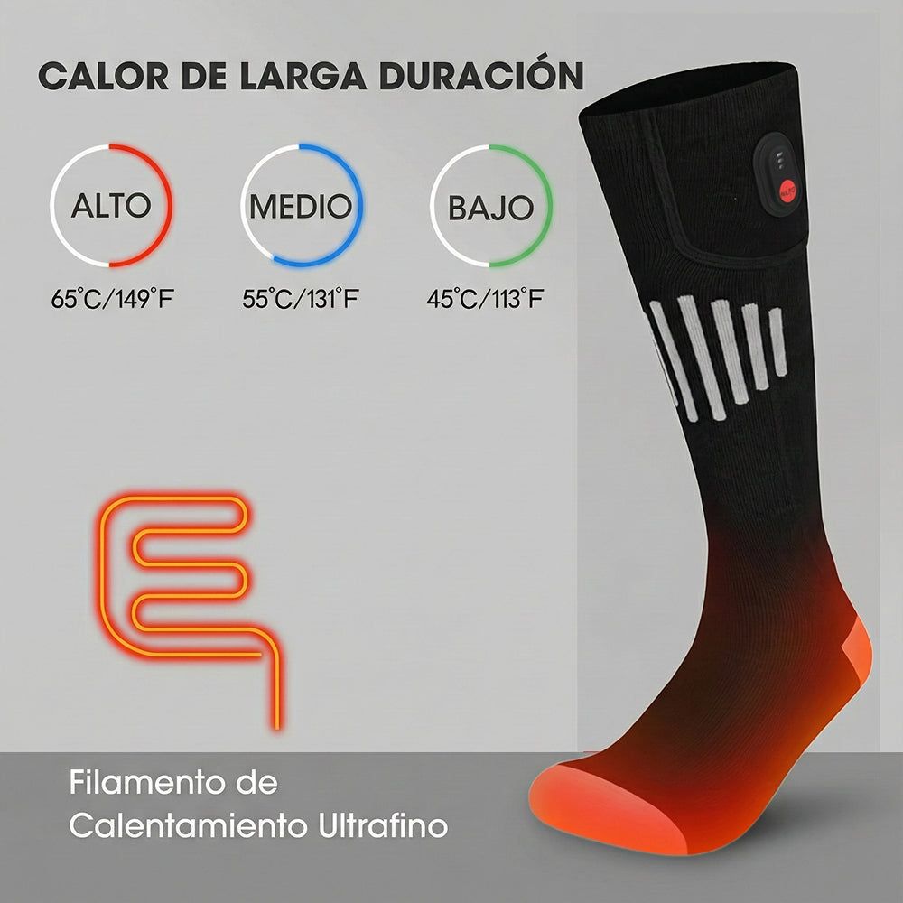 HetFosox Calcetín Calefactable
