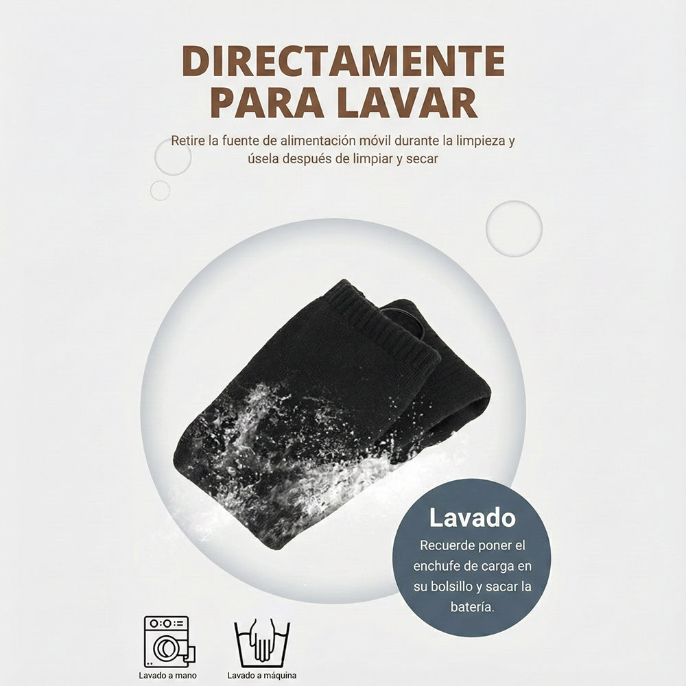 HetFosox Calcetín Calefactable