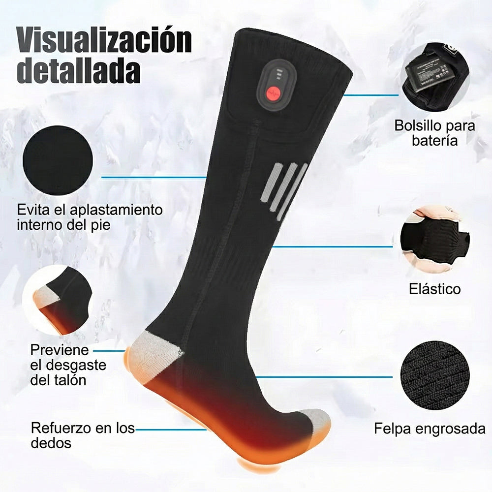 HetFosox Calcetín Calefactable