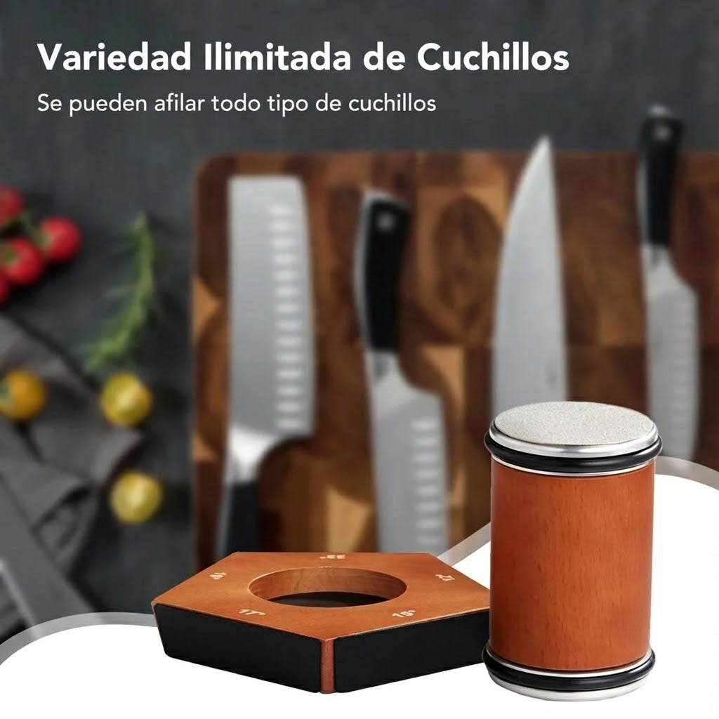 Knivratix Afilador De Cuchillos Rodante