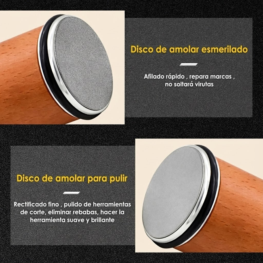 Knivratix Afilador De Cuchillos Rodante