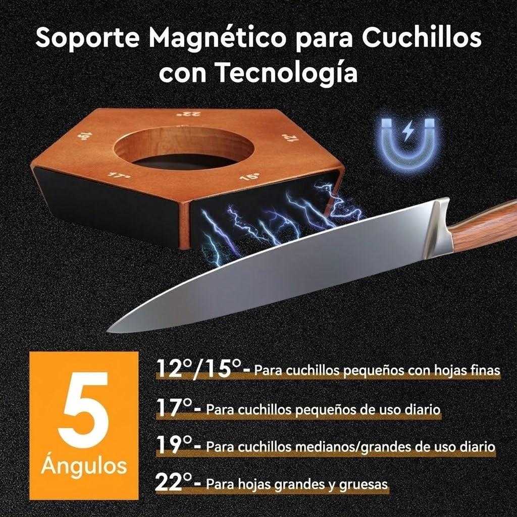 Knivratix Afilador De Cuchillos Rodante