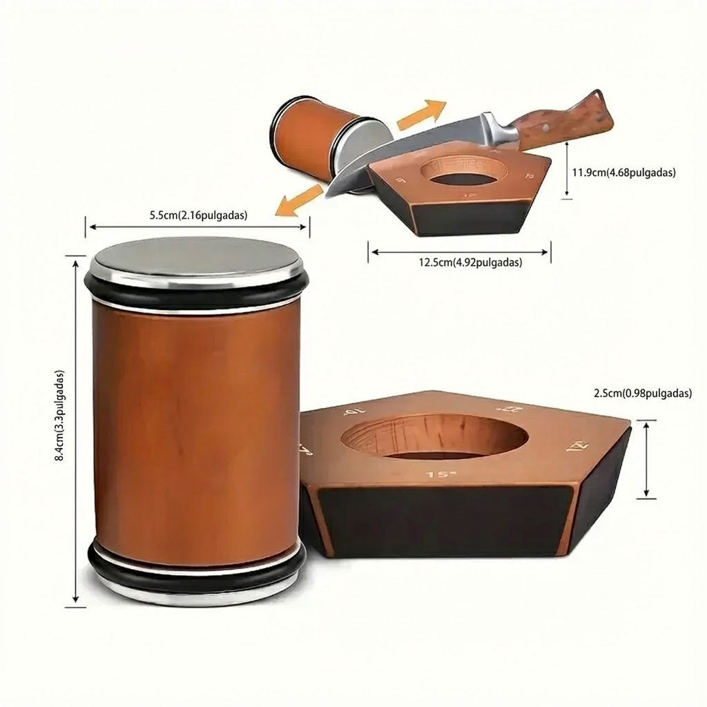 Knivratix Afilador De Cuchillos Rodante