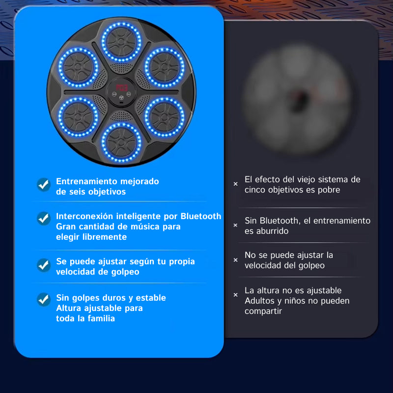 SoundyPow Maquina de Boxeo Musical