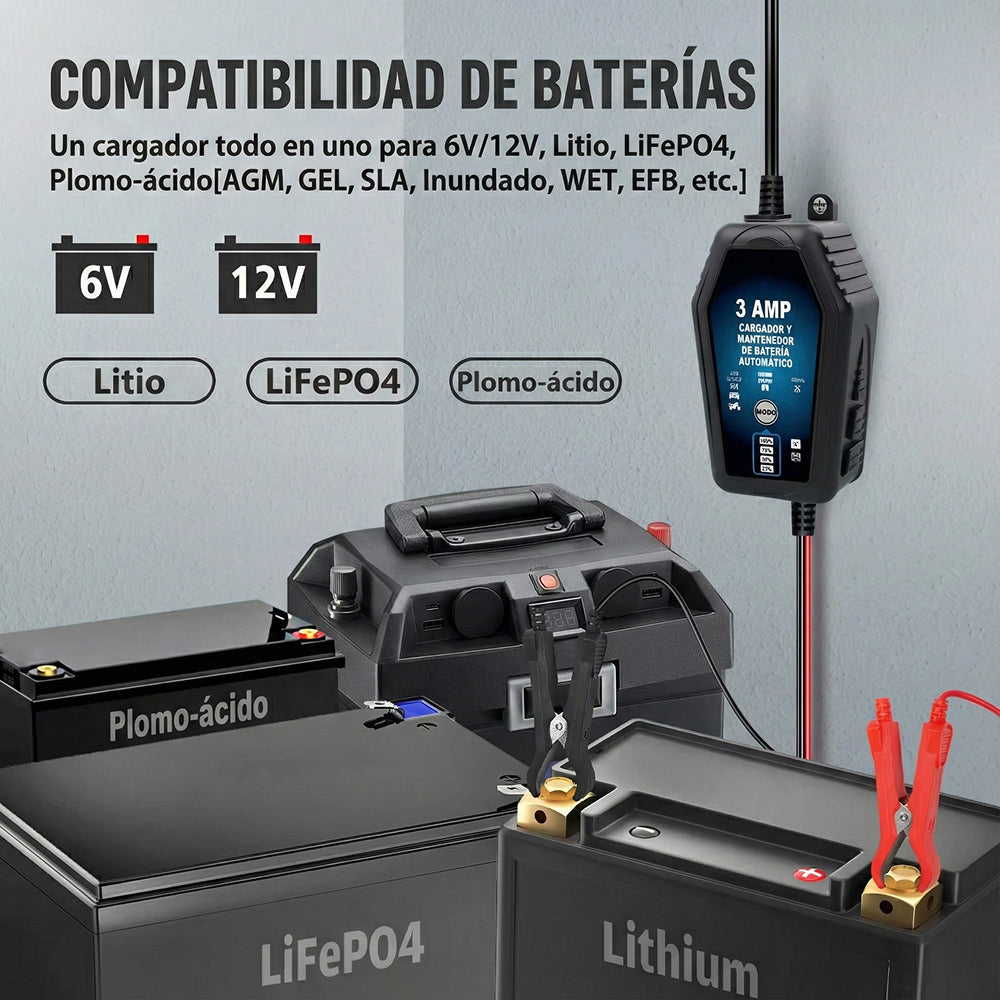 Voltebax Mantenedor De Batería